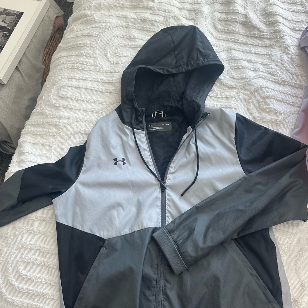 Under Armour Two-Tone Black and Gray Jacket